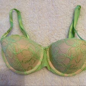 Victoria’s Secret Lace Demi Push-up Bra 34C